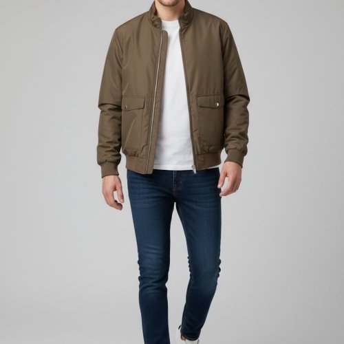 Куртка 2BRO (M-3XL) 2912 brown (деми) 2BRO 2912 brown