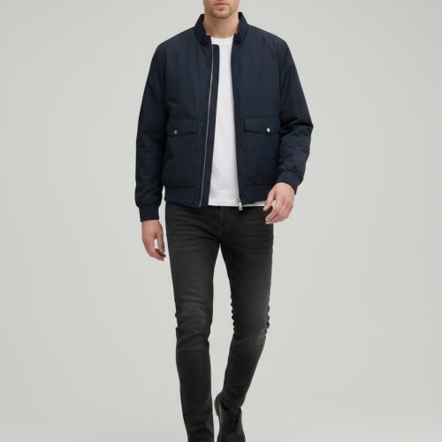 Куртка 2BRO (M-3XL) 2912 navy (деми) 2BRO 2912 navy