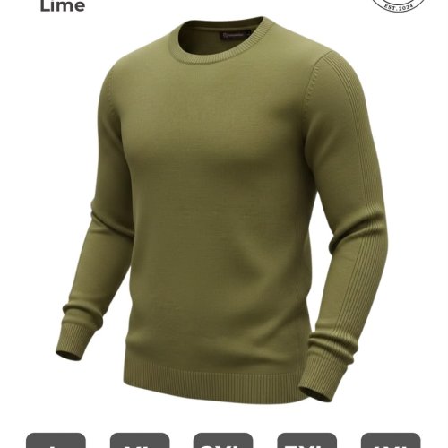 Свитер 2BRO (L-5XL) 913 olive (деми) 2BRO 913 olive