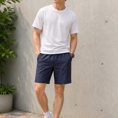 Шорты Sevim (48-56) SV3072 navy (лето) Sevim SV3072 navy