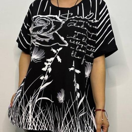Футболка Kosta (54-58) 3507 black (лето) Kosta 3507 black