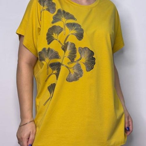 Футболка Kosta (50-54) E015 yellow (лето) Kosta E015 yellow