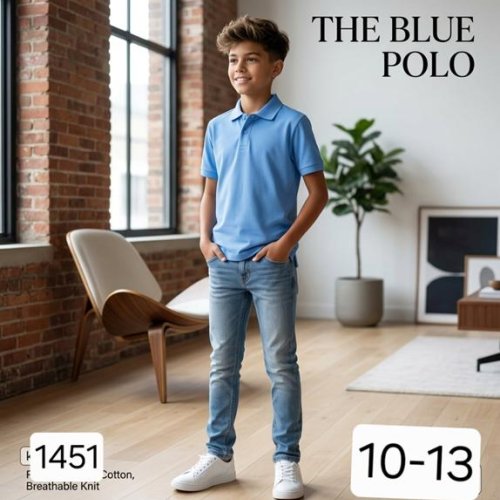 Футболка Фунтик (10-13) 1451 l.blue (лето) Фунтик 1451 l.blue