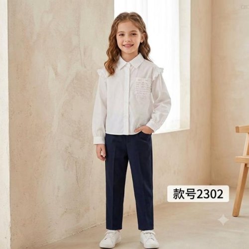 Рубашка Фунтик (4-8) 2302 white (деми) Фунтик 2302 white