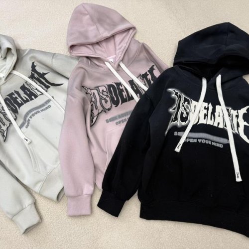 Худи Yalisi (120-160) UT8008 black (деми) Yalisi UT8008 black