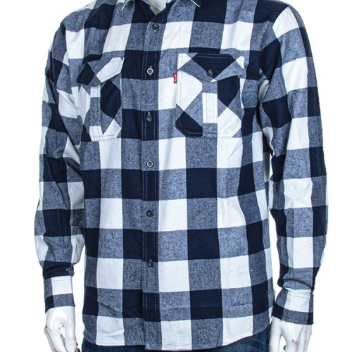 Рубашка Logaster (XL-5XL) A25-4 blue (деми) Logaster A25-4 blue