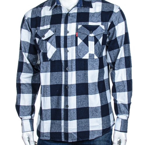 Рубашка Logaster (XL-5XL) A25-4 grey (деми) Logaster A25-4 grey