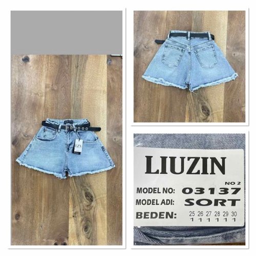Шорты Maxim Jeans (25-30) 03137-2 l.blue (лето) Maxim Jeans 03137-2 l.blue