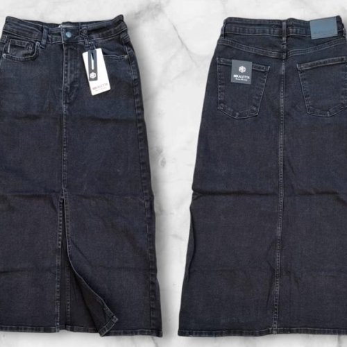 Юбка Maxim Jeans (L-3XL) 1013 black (L-3XL) (лето) Maxim Jeans 1013 black (L-3XL)