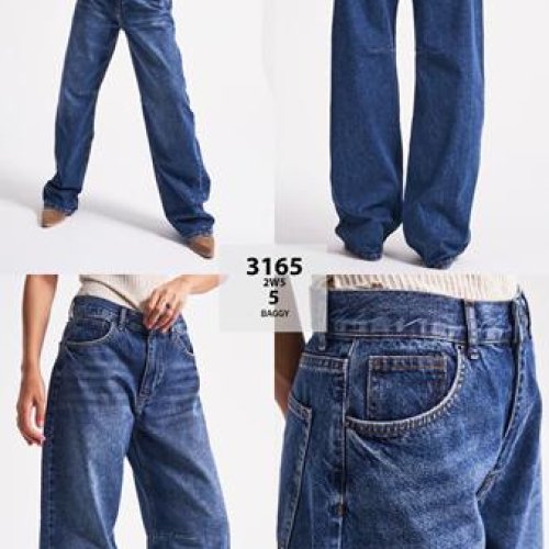 Джинсы Maxim Jeans (34-40) 3165-2W5-5 navy (деми) Maxim Jeans 3165-2W5-5 navy