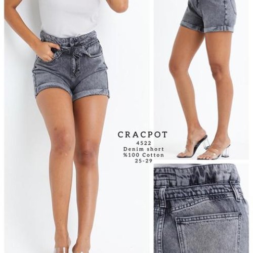 Шорты Maxim Jeans (25-29) 4522 d.\grey (лето) Maxim Jeans 4522 d.\grey