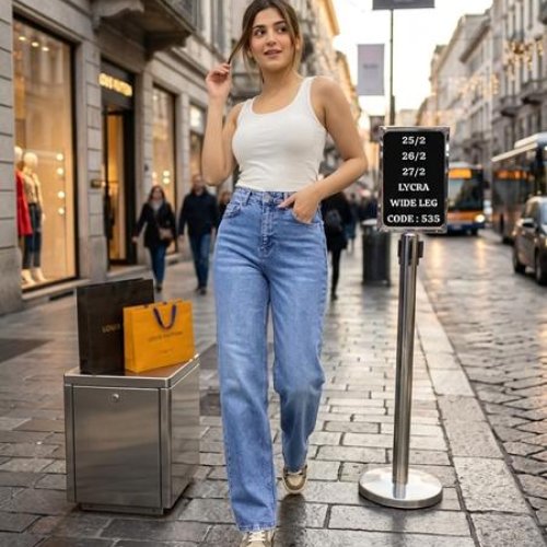 Джинсы Maxim Jeans (25-27) 535 blue (деми) Maxim Jeans 535 blue