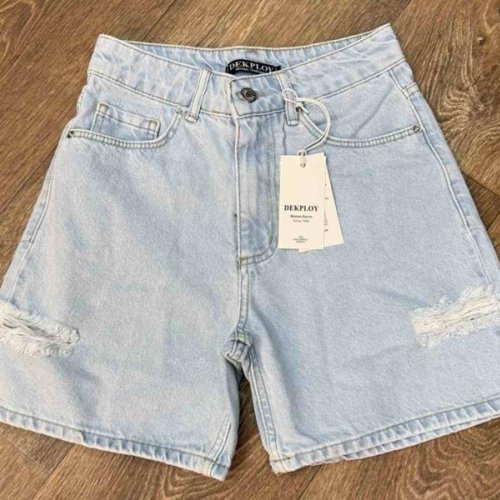 Шорты Maxim Jeans (25-30) 777-3 l.blue (лето) Maxim Jeans 777-3 l.blue