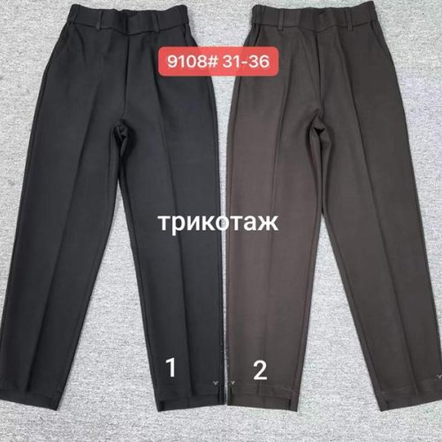 Брюки Maxim Jeans (31-36) 9108-1 black (деми) Maxim Jeans 9108-1 black