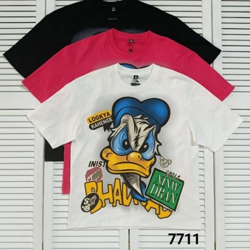 Футболка MMC clothes (44-48) 7711 black (лето) MMC clothes 7711 black