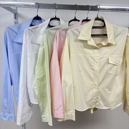 Рубашка Jacket (M-XL) 912 white (деми) Jacket 912 white