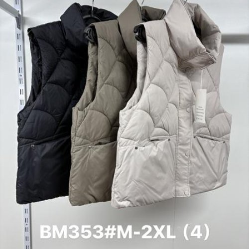 Жилетка Jacket (M-2XL) BM353 l.beige (деми) Jacket BM353 l.beige