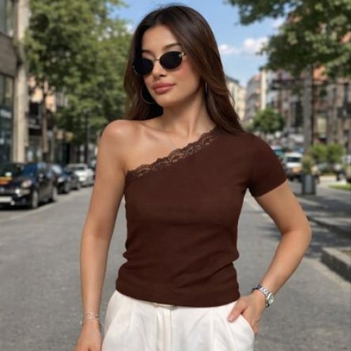 Футболка Newe (44-46) NW129 brown (деми) Newe NW129 brown
