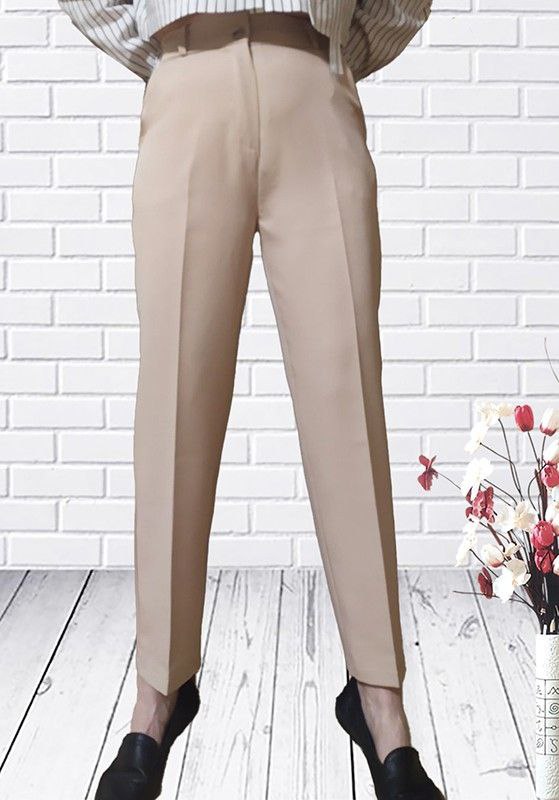 Штаны H&S (38-44) 142 beige (деми)
