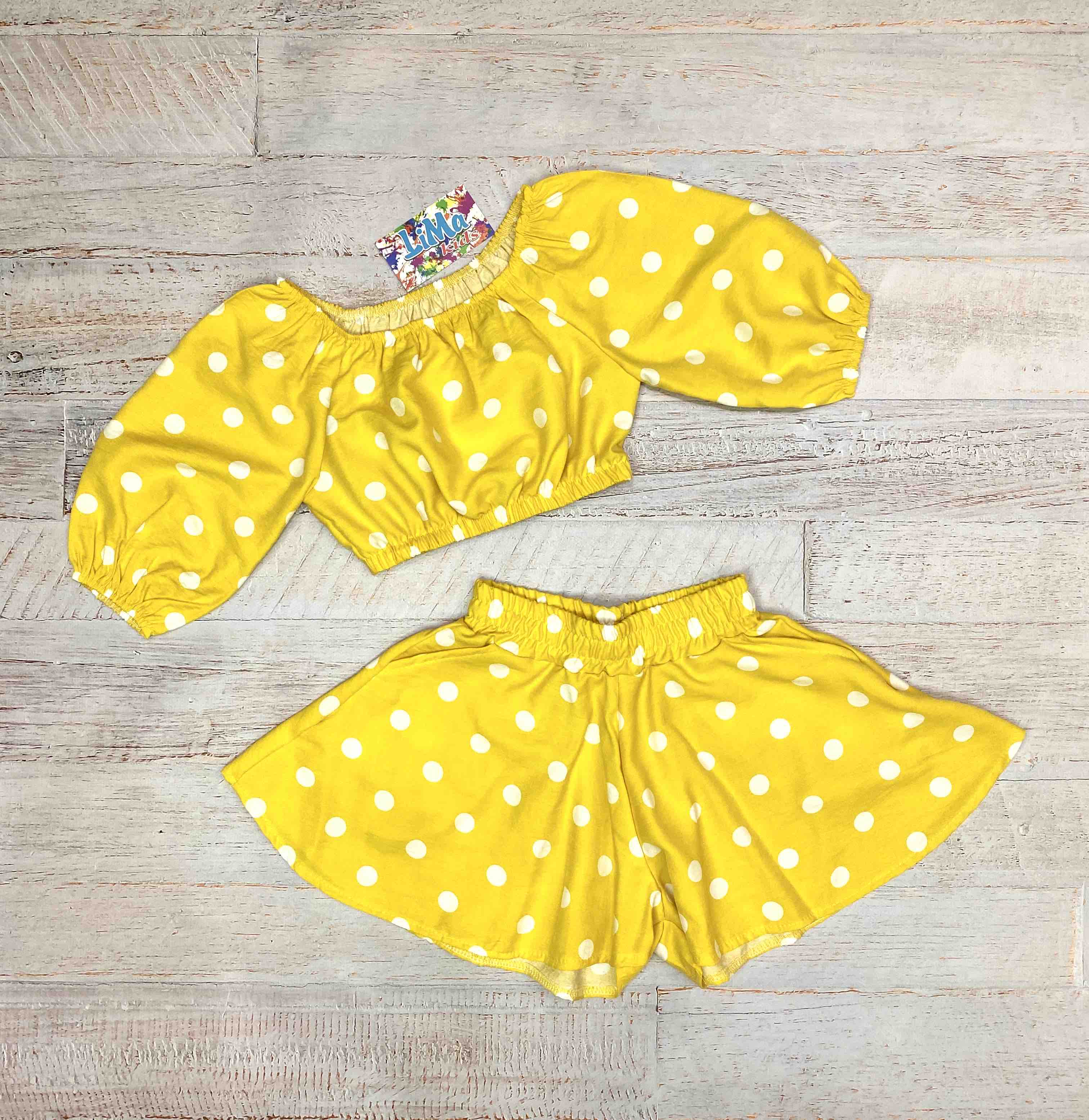 Костюм LiMa kids (134-158) 2312 yellow (лето)