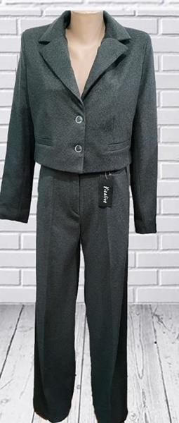 Костюм H&S (36-42) 6209 d.grey пиджак&nbsp; (деми)