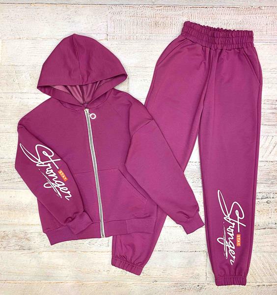 Костюм спорт LiMa kids (134-158) 2536 purple-old-1 (деми)
