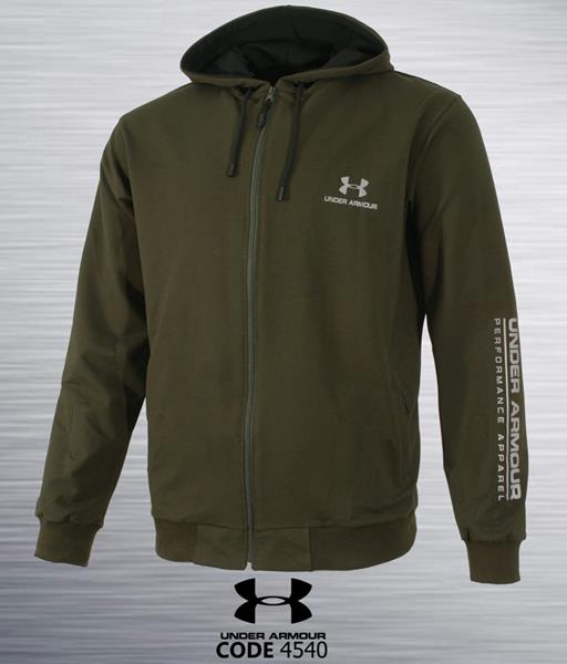 Кофта спорт AZT (S-2XL) 4540-2 khaki (деми)