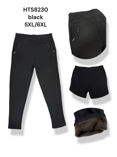 Лосины Giang (3XL-8XL) G122-8230 black (зима)