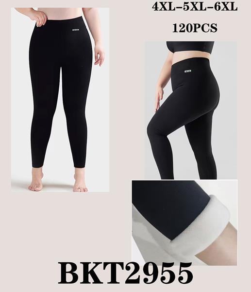 Лосины Giang (4XL-6XL) G136-2955 black (зима)
