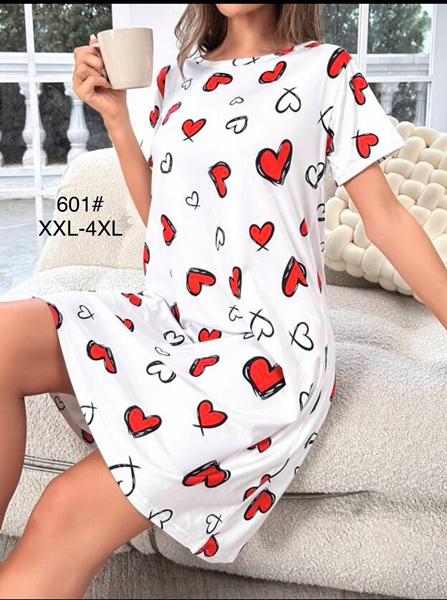 Ночнушка Anion (2XL-4XL) 601 white (лето)