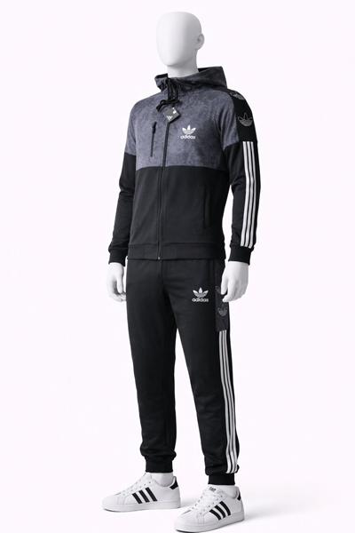 Костюм спорт Sevim (7-12) SV1254 black-grey (деми)