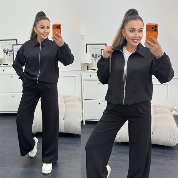 Костюм спорт Sofi Cor (42-48) 9073 black (деми)