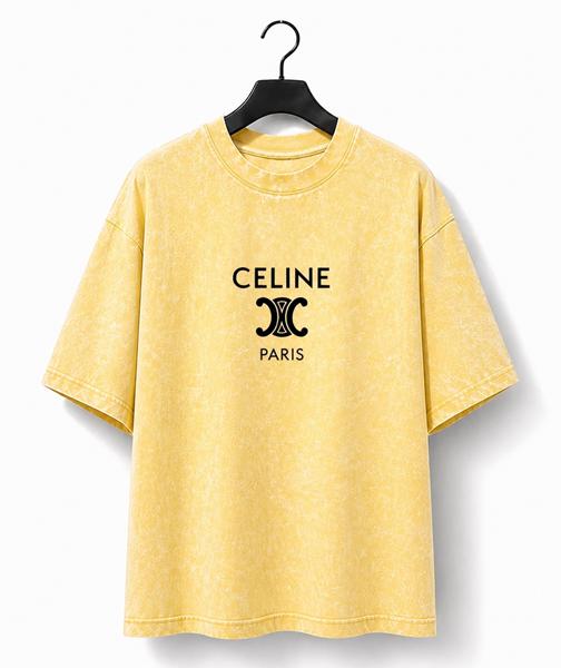 Футболка Zalov (S-2XL) ZW1697 yellow (лето)