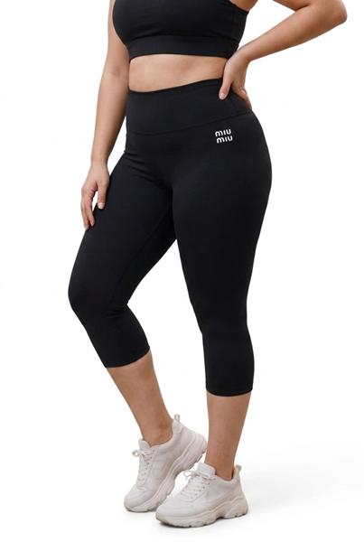 Бриджи Sport style (S-XL) 573 black-old-1 (лето)