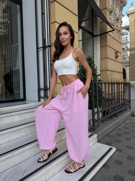Штаны спорт Sofi Cor (42-50) 6066 pink-old-1 (деми)