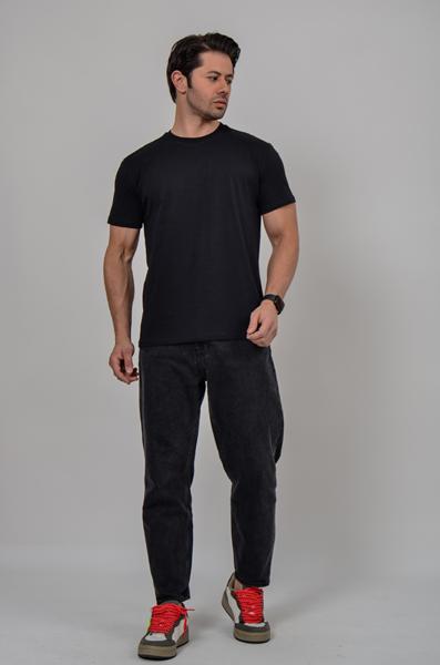 Футболка 2BRO (2XL-6XL) BR1051 black (лето)