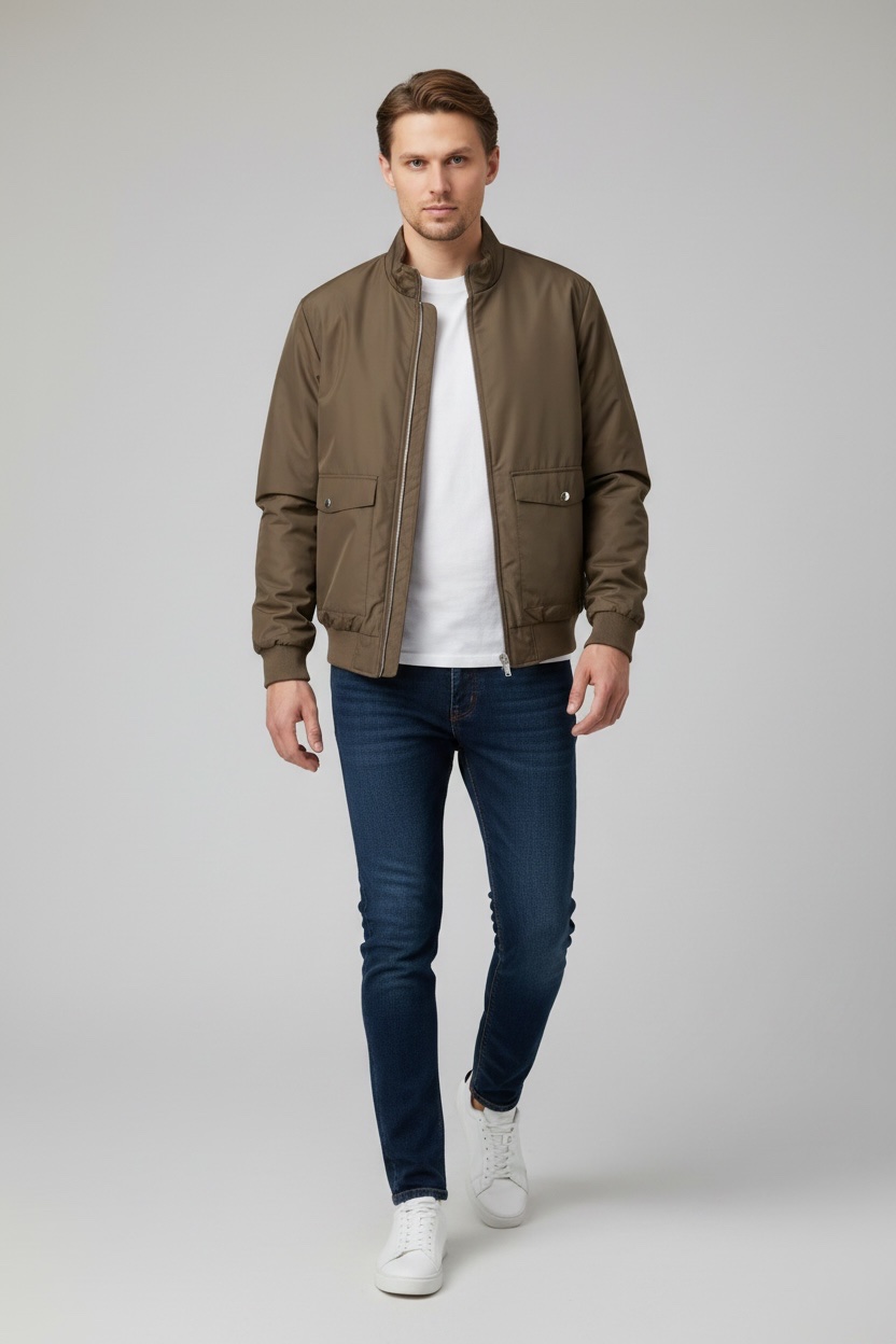 Куртка 2BRO (M-3XL) 2912 brown (деми)