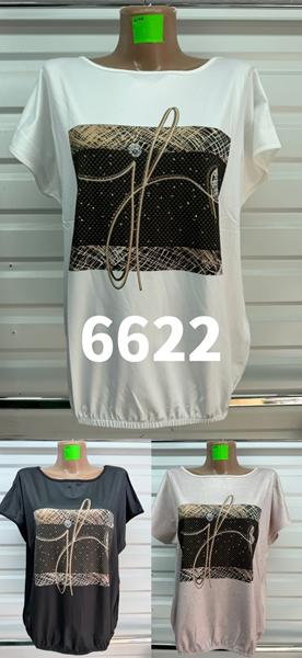 Футболка Gertie (48-56) 6622 black (лето)