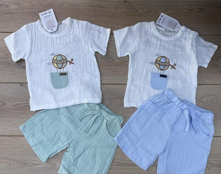 Костюм Emir kids (0.3-1) 1069 mint (лето)