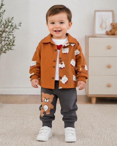 Костюм Emir kids (0.6-1.6) 1072 orange (деми)