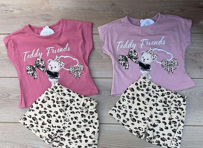 Костюм Emir kids (92-110) 1076 d.pink (лето)