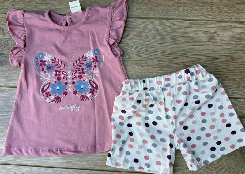 Костюм Emir kids (74-92) 1098 pink (лето)
