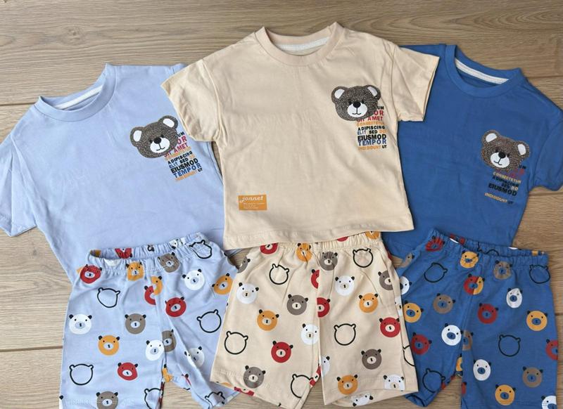 Костюм Emir kids (0.9-2) 1135 l.blue (лето)