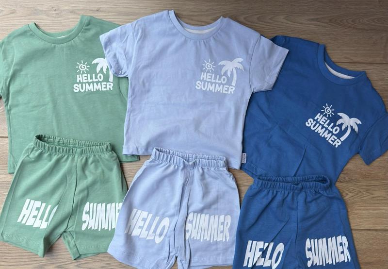 Костюм Emir kids (0.9-2) 1147 l.blue (лето)