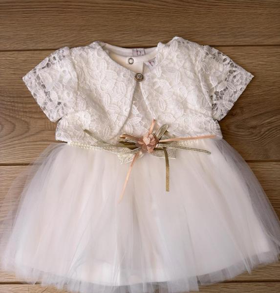 Платье Emir kids (74-86) 1229 white (лето)