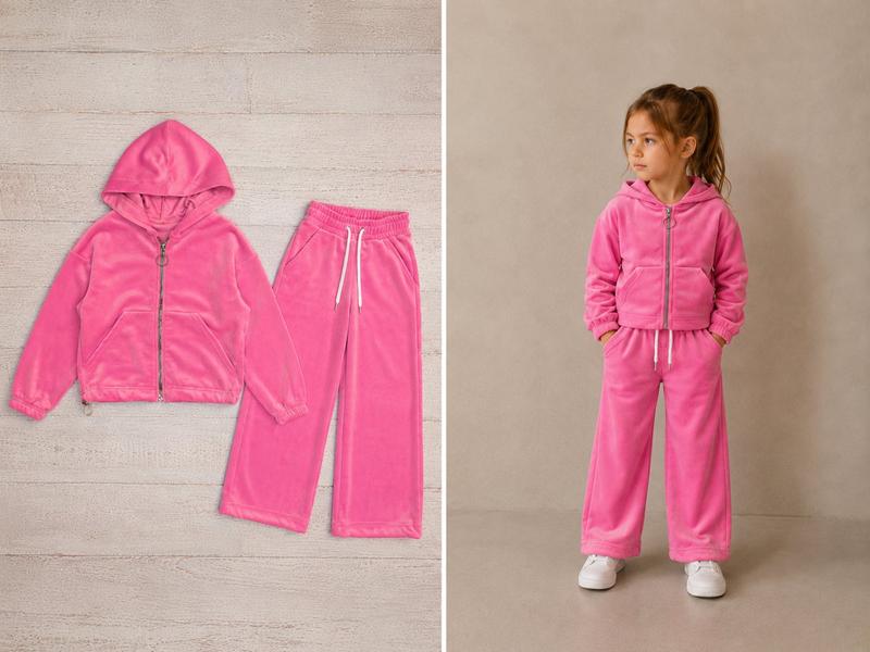Костюм спорт LiMa kids (98-122) 2618 pink (деми)