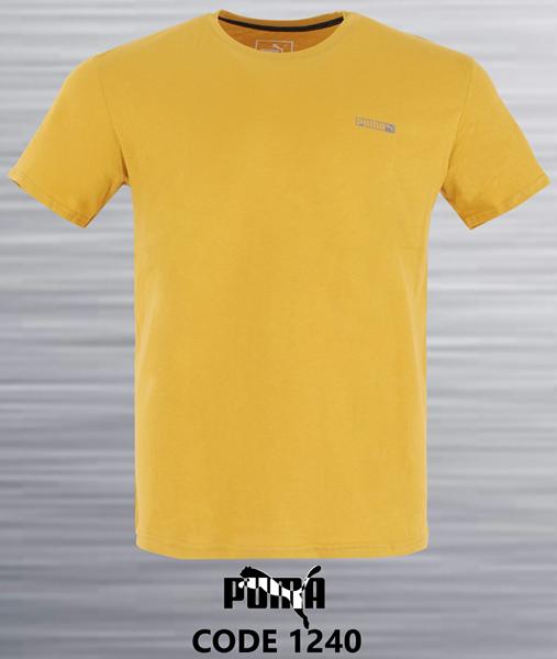 Футболка AZT (S-2XL) AZ754-1240 yellow (лето)