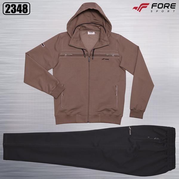Костюм спорт AZT (M-3XL) AZ837-2348 brown (деми)