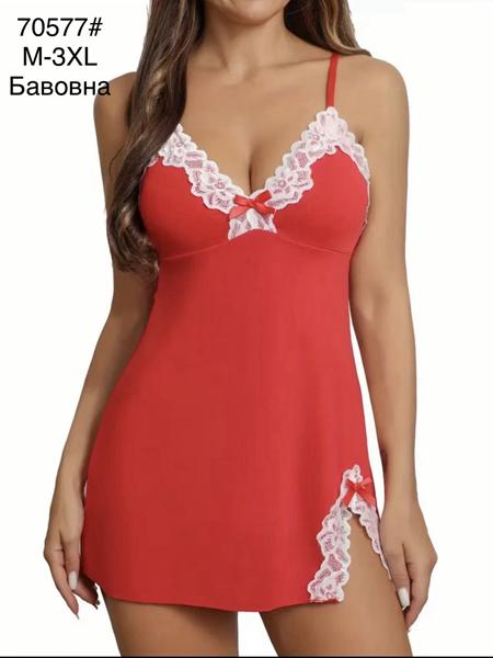 Ночнушка Fili Wear (50-58) 70577 red (лето)