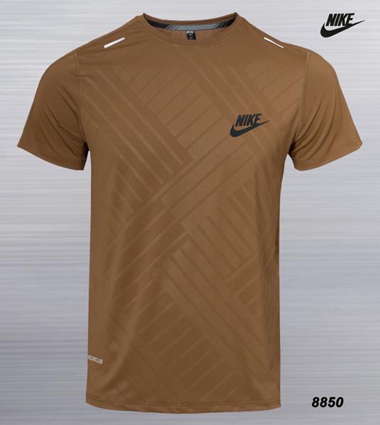 Футболка AZT (M-3XL) AZ1049-8850 brown (лето)